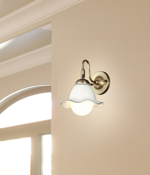 채널 도자기 1등 LED벽등 벽전등